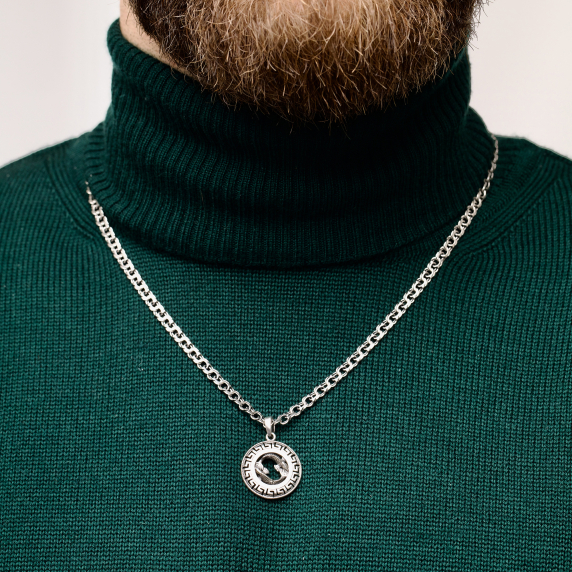 Серебряная подвеска &amp;quot;Рыбы&amp;quot; - 4