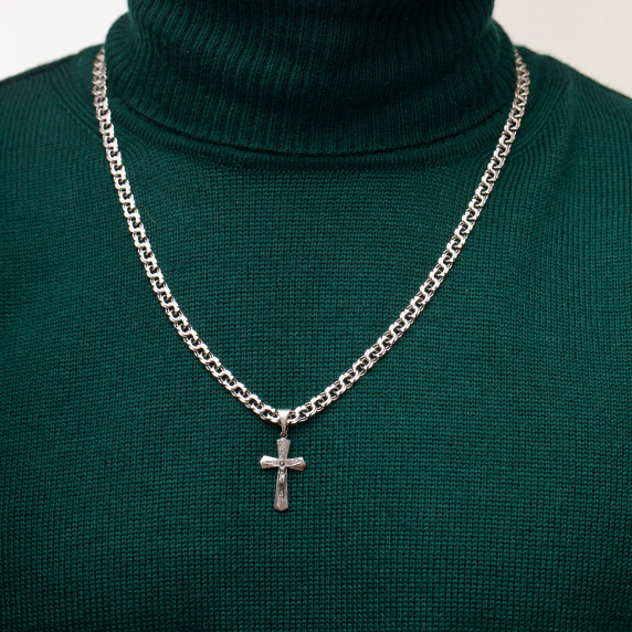 Серебряный крестик - 5