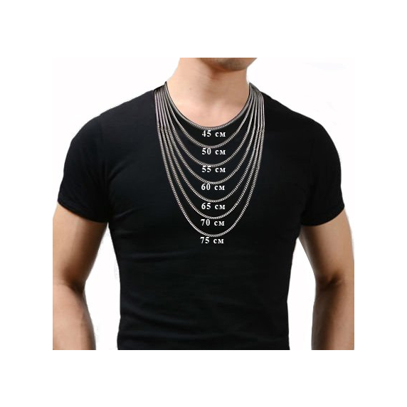 Серебряная цепочка &amp;quot;Панцирь&amp;quot; 50р - 3