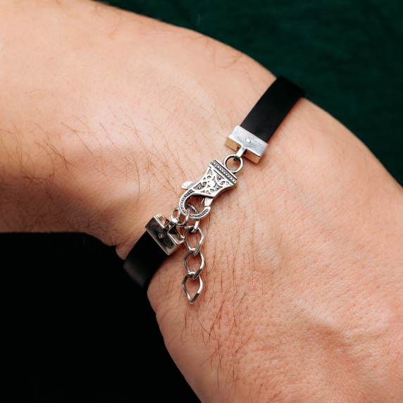 Срібний браслет &amp;quot;Одал&amp;quot; - 8