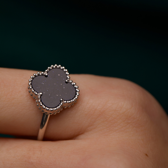 Серебряные кольцо "Cloveria" - 4 Серебряные кольцо "Cloveria" - 4