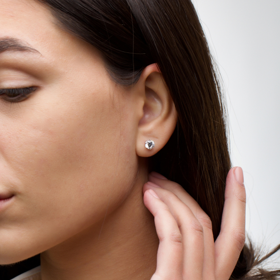 Серебряные пусеты - 4